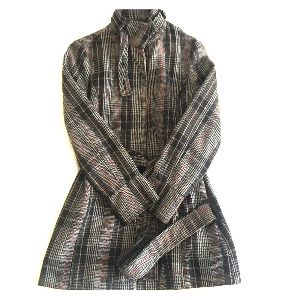 Forever 21 Plaid Coat - size Medium
